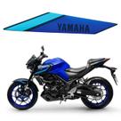 Adesivo Emblema Grafico Traseira Rabeta Lateral Esquerda Mt03 Azul Original Yamaha 2023 2024 2025