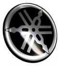 Adesivo Emblema Logo Yamaha 50mm Resinado Jet Ski