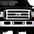 Adesivo Emblema Oval Grade Ford F250 Bandeira Texas