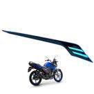 Adesivo Emblema Rabeta Traseira Direito Factor 150 Dx 2025 Azul Metálico