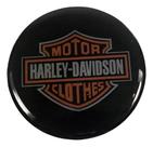 Adesivo Emblema Resinado Compatível Harley 50mm