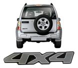 Adesivo Emblema Resinado Compatível Tracker 4x4 TRK02