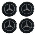 Adesivo Emblema Resinado Roda Mercedes 75mm Cl6 Fgc Adesivo Emblema Resinado Roda Mercedes 75mm Cl6 Fgc