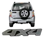 Adesivo Emblema Resinado Tracker 4x4 Trk02 SPTS
