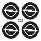Adesivo Emblema Roda Opel 4 Unidades 55mm Resinado