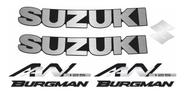 Adesivo Emblema Suzuki Burgman An125 2007 Kit 03