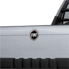 Adesivo Emblema Tampa Traseira Fiat Strada 2005 À 2008 Preto
