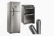 Adesivo Envelopamento Prata Inox Geladeira Fogão 5m x 50cm