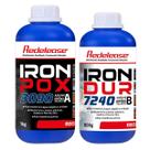 Adesivo Epoxi IronPox Extra Forte para Reparos Estruturais e Colagens de Alta Performance 1,8 Kg Adesivo Epoxi IronPox Extra Forte para Reparos Estruturais e Colagens de Alta Performance 1,8 Kg