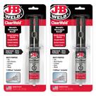 Adesivo Epóxi J-B Weld ClearWeld 14ml Kit com 2