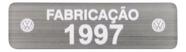 Adesivo Etiqueta Ano Fabricação Compatível Volkswagen 1997