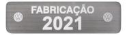Adesivo Etiqueta Ano Fabricação Compatível Volkswagen 2021