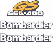 Adesivo Faixa Jet Ski Seadoo Gs 98 Bombardier