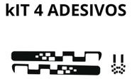 Adesivo Faixa Lateral Carro Volkswagen Gol Em Vinil Kit 4