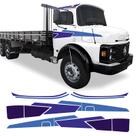 Adesivo Faixa Lateral Mercedes Mb 1113 1313 1513 azul