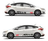 Adesivo Faixas Laterais Carro Ford Focus Compatível Vinil