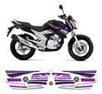 Adesivo Fazer 250 Flex Kit Carenagem 2014 2015 Roxo