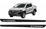 Adesivo Fiat Nova Strada 2020 2021 2022 Faixa Lateral Preto