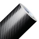Adesivo Fibra Carbono 4d Preto Imprimax 2mx0,70cm