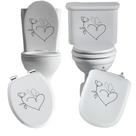 Adesivo flor 1 vaso sanitário privada caixa acoplada descarga azulejo box vidro superficie liza deco Adesivo flor 1 vaso sanitário privada caixa acoplada descarga azulejo box vidro superficie liza deco