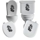 Adesivo flor 3 vaso sanitário privada caixa acoplada descarga azulejo box vidro superficie liza deco Adesivo flor 3 vaso sanitário privada caixa acoplada descarga azulejo box vidro superficie liza deco
