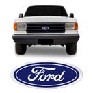 Adesivo Ford Oval Grade F-1000 1993/1995 Emblema Resinado