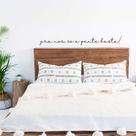 Adesivo Frase Pra Nós, Só a Gente Basta! Cabeceira Cama Decoração Quarto Casal Adesivo Frase Pra Nós, Só a Gente Basta! Cabeceira Cama Decoração Quarto Casal