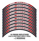 Adesivo Friso Refletivo Gsx-s 750 Vermelho