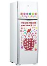 Adesivo Galinha Tô de Olho em Você Flores Decorativo para Geladeira Móveis Paredes