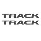 Adesivo Gol Track 2017/2018 Emblema Da Porta Lateral Grafite