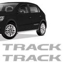 Adesivo Gol Track 2017/2018 Emblema Da Porta Lateral Prata