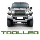 Adesivo Grade P/ Troller T4 2015/2021 Frontal Verde Genérico