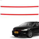Adesivo Grade Para Virtus e Polo 18/ Friso Vermelho Resinado
