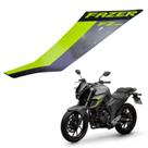 Adesivo Grafico Aba Tanque Cinza Esquerdo Fazer Fz25 2024