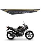 Adesivo Gráfico Tampa Lateral Esquerda Preto Dourado Ybr Factor 150 2024 Original Yamaha