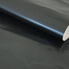 Adesivo Granulado para Geladeira Fibra de Carbono