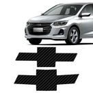 Adesivo Gravata Onix Hatch 2020/2022 Premier Turbo Carbono