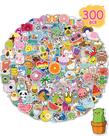 Adesivo Greingways Cute Vinyl à prova d'água, 300 unidades para garrafas Adesivo Greingways Cute Vinyl à prova d'água, 300 unidades para garrafas