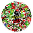 Adesivo Grinchs Christmas Anime Vinil PVC impermeável 50 unidades