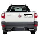 Adesivo Hard Working + Working Fiat Strada Kit 3 Pcs Strada Adesivo Hard Working + Working Fiat Strada Kit 3 Pcs Strada