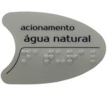 Adesivo IBBL Cinza Botão Frontal Bebedouro BDF PDF Original