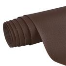 Adesivo Imita Couro Envelopar Moveis Marrom Escuro 50x137cm
