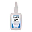 Adesivo Instantâneo Multiuso 725 50g com Bico Antientupimento - Tekbond 10521002500 Adesivo Instantâneo Multiuso 725 50g com Bico Antientupimento - Tekbond 10521002500