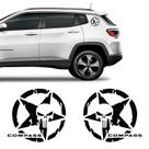 Adesivo Jeep Compass Caveira O Justiceiro Estrela Preto