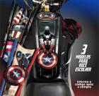 Adesivo Kit Cg160 Titan Fan Start Capitao America + Bocal