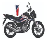 Adesivo Kit Pers. Cargo Cg160 Fan Ano 2020 Azul Com Vermelho