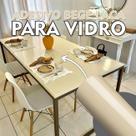 Adesivo Laca Off White Bege Para Envelopar Mesa Móveis 3mx1m Adesivo Laca Off White Bege Para Envelopar Mesa Móveis 3mx1m