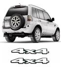 Adesivo Lateral 4x4 compatível Pajero TR4 TR444 Adesivo Lateral 4x4 compatível Pajero TR4 TR444