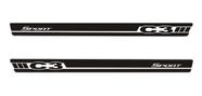 Adesivo Lateral C3 Sport 2 Unidades Em Vinil Personalizado
