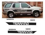 Adesivo Lateral Carro Compatível Com X-terra Nissan Em Vinil